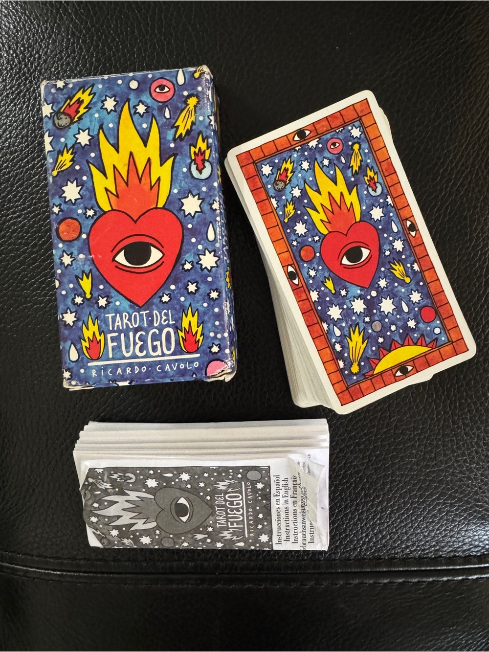 Tarot Del Fuego Deck by Ricardo Cavolo